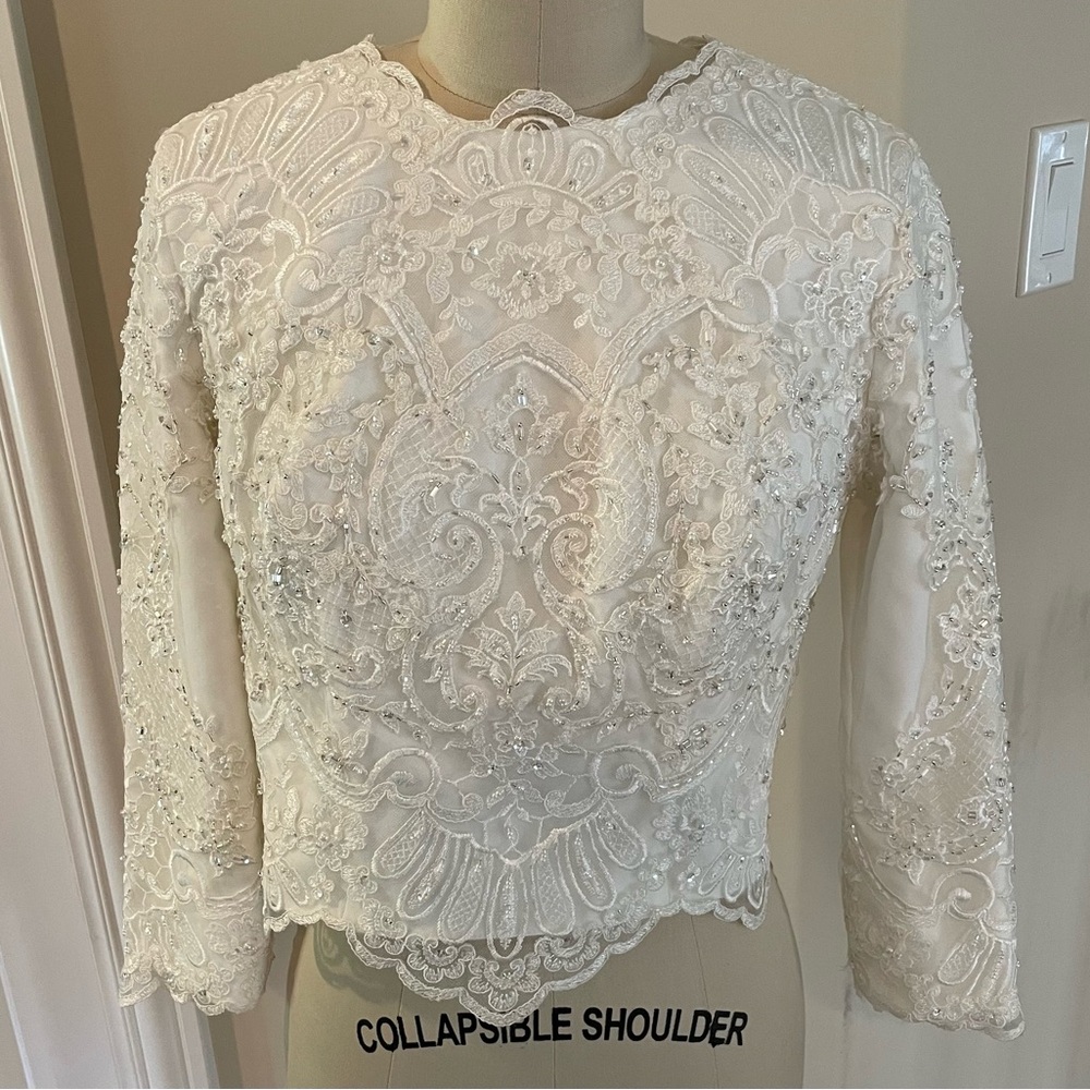 Custom made bridal cover up